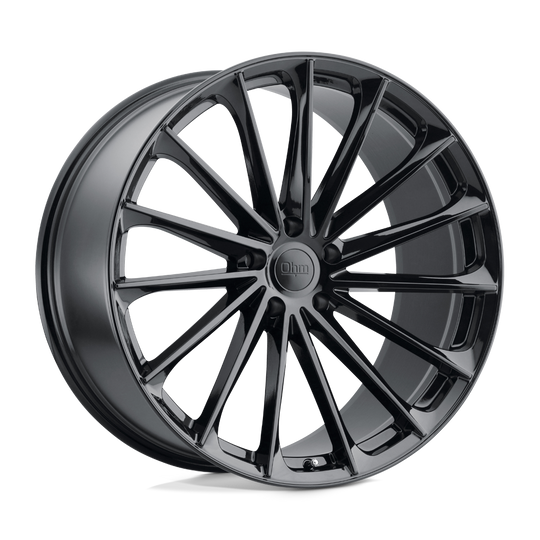 2010PTN405114B69 - OHM Proton 20X10 5X114.3  40mm Gloss Black - OHM Wheels Canada