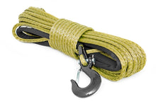 Load image into Gallery viewer, RS137 Synthetic Rope - 3/8 Inch - 85 Ft - Army Green Rough Country Canada