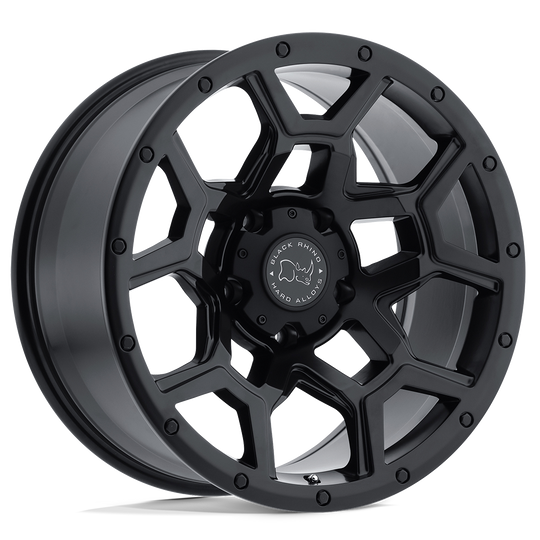 2095VRL066135M87 - Black Rhino Overland 20X9.5 6X135  6mm Matte Black - Black Rhino Wheels Canada