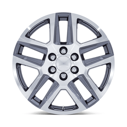 126GB-2110043 - Performance Replicas PR126 20X11 Blank ET 43mm Gloss Black - Performance Replicas Wheels Canada