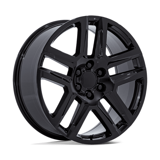 126GB-2110043 - Performance Replicas PR126 20X11 Blank ET 43mm Gloss Black - Performance Replicas Wheels Canada