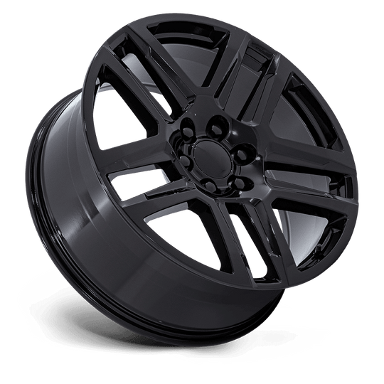 126GB-2110043 - Performance Replicas PR126 20X11 Blank ET 43mm Gloss Black - Performance Replicas Wheels Canada