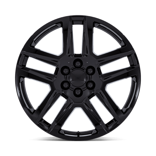 126GB-2110043 - Performance Replicas PR126 20X11 Blank ET 43mm Gloss Black - Performance Replicas Wheels Canada