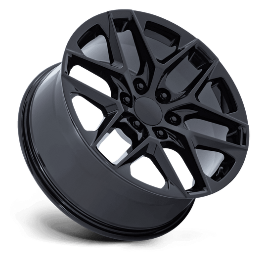 126GB-2110043 - Performance Replicas PR126 20X11 Blank ET 43mm Gloss Black - Performance Replicas Wheels Canada