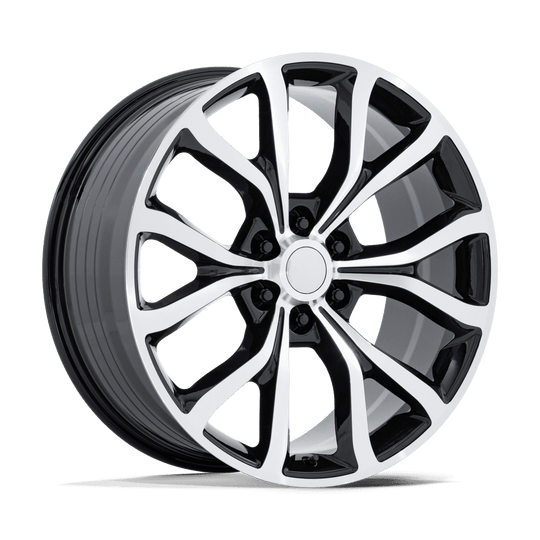 126GB-2110043 - Performance Replicas PR126 20X11 Blank ET 43mm Gloss Black - Performance Replicas Wheels Canada