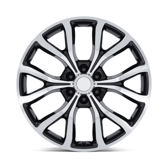 126GB-2110043 - Performance Replicas PR126 20X11 Blank ET 43mm Gloss Black - Performance Replicas Wheels Canada