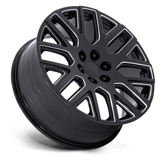 126GB-2110043 - Performance Replicas PR126 20X11 Blank ET 43mm Gloss Black - Performance Replicas Wheels Canada