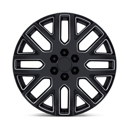 126GB-2110043 - Performance Replicas PR126 20X11 Blank ET 43mm Gloss Black - Performance Replicas Wheels Canada