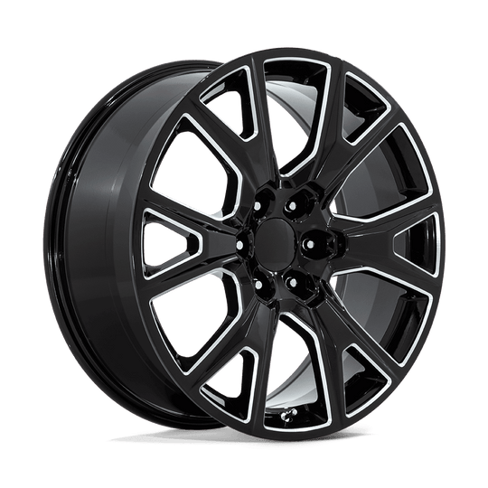 126GB-2110043 - Performance Replicas PR126 20X11 Blank ET 43mm Gloss Black - Performance Replicas Wheels Canada