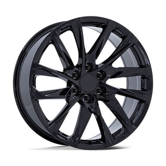 126GB-2110043 - Performance Replicas PR126 20X11 Blank ET 43mm Gloss Black - Performance Replicas Wheels Canada