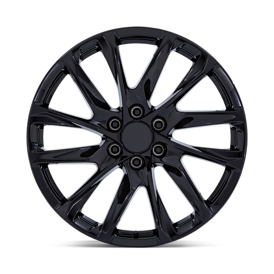 126GB-2110043 - Performance Replicas PR126 20X11 Blank ET 43mm Gloss Black - Performance Replicas Wheels Canada