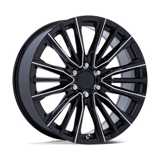 126GB-2110043 - Performance Replicas PR126 20X11 Blank ET 43mm Gloss Black - Performance Replicas Wheels Canada
