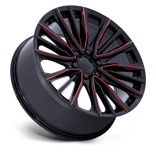126GB-2110043 - Performance Replicas PR126 20X11 Blank ET 43mm Gloss Black - Performance Replicas Wheels Canada