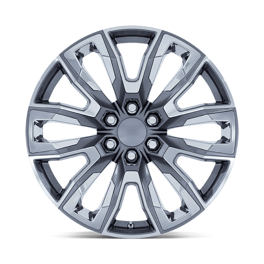 126GB-2110043 - Performance Replicas PR126 20X11 Blank ET 43mm Gloss Black - Performance Replicas Wheels Canada