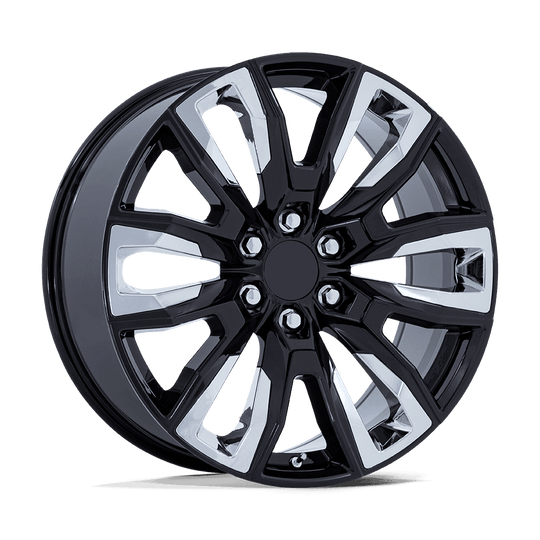 126GB-2110043 - Performance Replicas PR126 20X11 Blank ET 43mm Gloss Black - Performance Replicas Wheels Canada