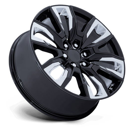 126GB-2110043 - Performance Replicas PR126 20X11 Blank ET 43mm Gloss Black - Performance Replicas Wheels Canada
