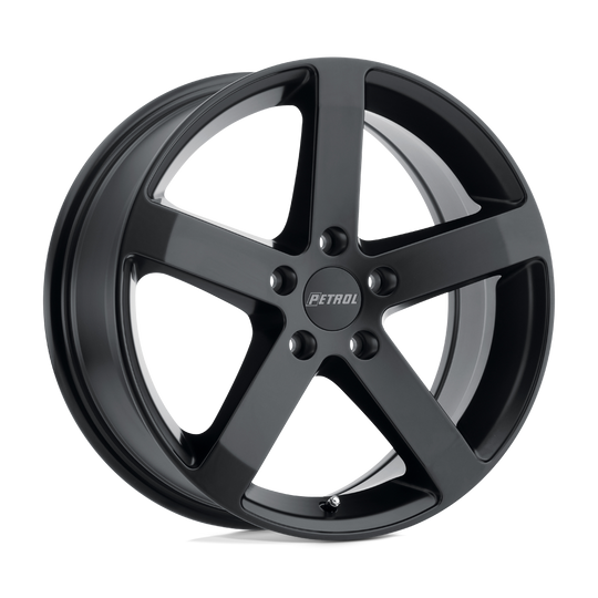 1770P3B405100M72 - Petrol P3B 17X7 5X100  40mm Matte Black - Petrol Wheels Canada