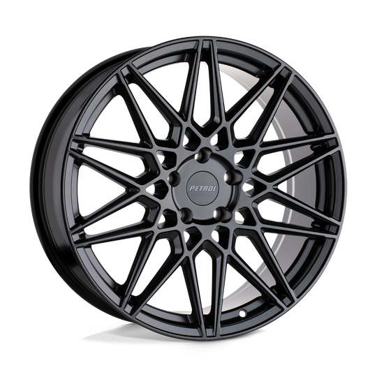 1980P3C405114B76 - Petrol P3C 19X8 5X114.3  40mm Semi Gloss Black - Petrol Wheels Canada