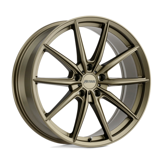 2085P4B405114Z76 - Petrol P4B 20X8.5 5X114.3  40mm Matte Bronze - Petrol Wheels Canada