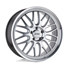 Load image into Gallery viewer, 1880P4C405105S72 - Petrol P4C 18X8 5X105  40mm Silver W/ Machined Face &amp; Lip - Petrol Wheels Canada