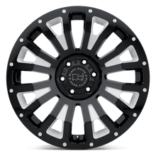 Load image into Gallery viewer, 2095PNT065150B10 - Black Rhino Pinatubo 20X9.5 5X150  6mm Gloss Black W/ Milled Inside Window - Black Rhino Wheels Canada