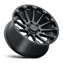 Charger l'image dans la galerie, 1785PNC005127M71 - Black Rhino Pinnacle 17X8.5 5X127  0mm Semi Gloss Black W/ Gunmetal Bolts - Black Rhino Wheels Canada