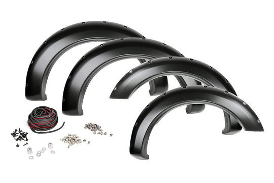 F-F21111 Pocket Fender Flares - Ford Super Duty 2WD/4WD (2011-2016) Rough Country Canada