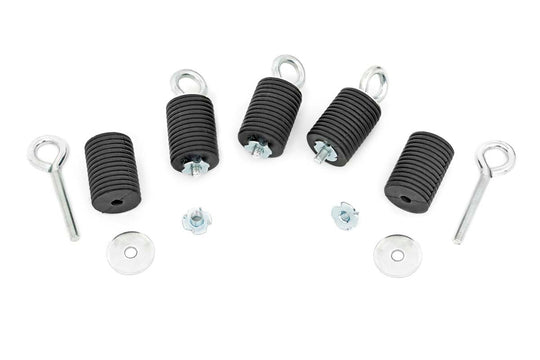99010 Bed Tie Down Kit - 1-7/16" Diameter - 5 Pieces - Polaris Ranger 1000XP/900XP (14-20) Rough Country Canada
