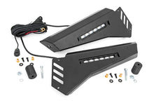 Load image into Gallery viewer, 93044 Bumper Wings - 6" Black Slimline LED Pair - Polaris Ranger 1000 (13-21) Rough Country Canada
