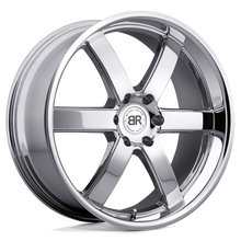 Charger l'image dans la galerie, 2295PND256140C12 - Black Rhino Pondora 22X9.5 6X139.7  25mm Chrome - Black Rhino Wheels Canada