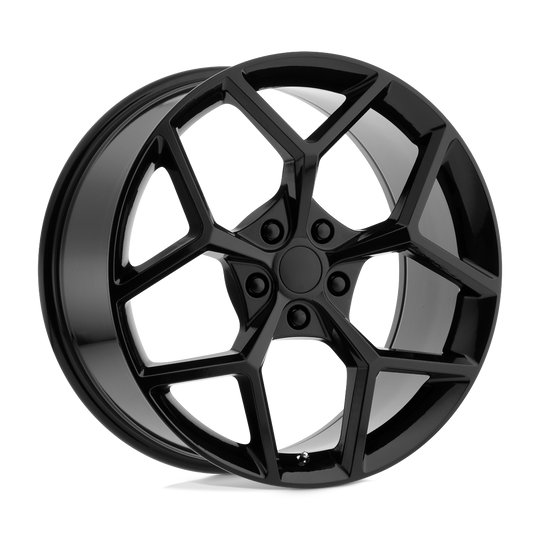 126GB-2110043 - Performance Replicas PR126 20X11 Blank ET 43mm Gloss Black - Performance Replicas Wheels Canada