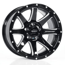 Charger l'image dans la galerie, PXA8176-2989 - Pro Comp PA076 Patriot 20X9 8X180 ET 0mm Gloss Black Milled - Pro Comp Wheels Canada