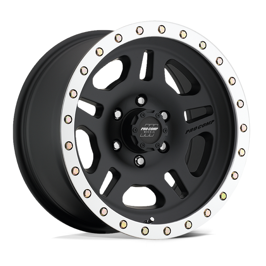 PXA5129-6865 - Pro Comp PA29 La Paz 16X8 5X114.3 ET 0mm Satin Black Machined - Pro Comp Wheels Canada
