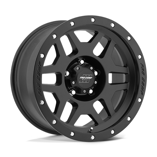 PXA5041-893655 - Pro Comp PA41 Phaser 18X9 6X135 ET 12mm Satin Black - Pro Comp Wheels Canada