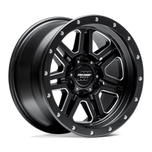 Charger l'image dans la galerie, PXA5162-7973 - Pro Comp PA62 Apex 17X9 5X127 ET -6mm Satin Black Milled - Pro Comp Wheels Canada