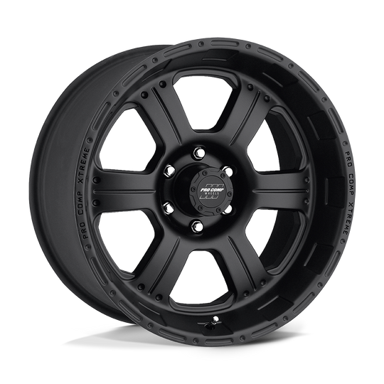 PXA7089-7868 - Pro Comp PA89 Kore 17X8 6X114.3 ET -12mm Flat Black - Pro Comp Wheels Canada