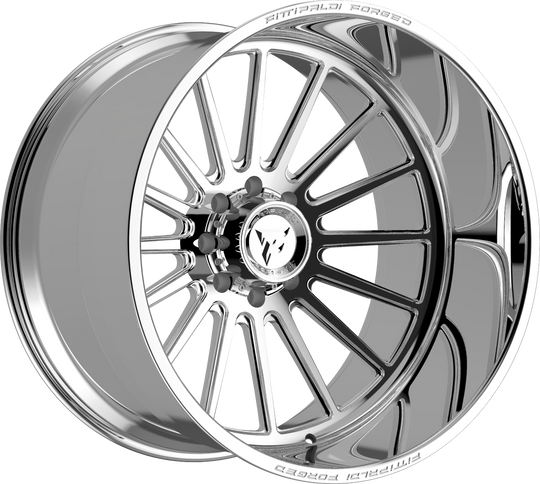 FTF504-24104156N25P - Fittipaldi Offroad FTF504P 24X10 4X156 ET -25MM Polished - Fittipaldi Offroad Wheels Canada