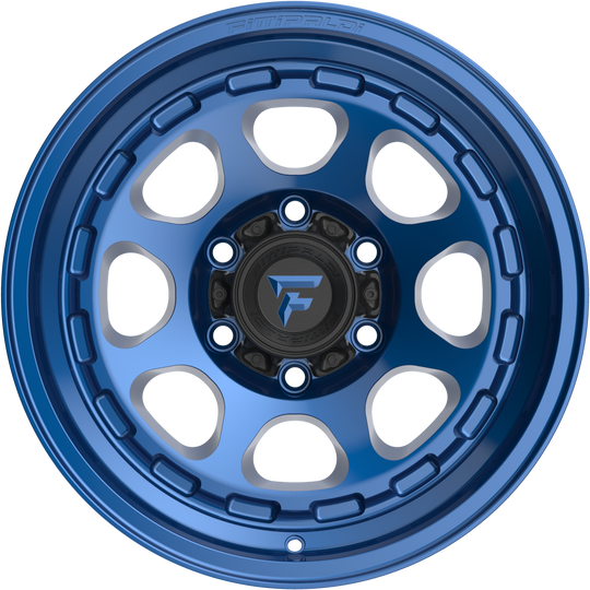 FT103-17855127Q00BL - Fittipaldi Offroad FT103BL 17X8.5 5X127 ET 0MM Gloss Blue - Fittipaldi Offroad Wheels Canada