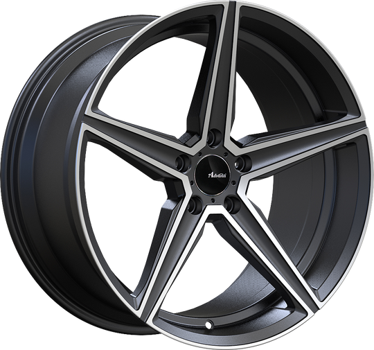 CO0150845G - Advanti Cammino 20X10 5X108 ET 45MM Matte Grey With Machined Face - Advanti Wheels Canada