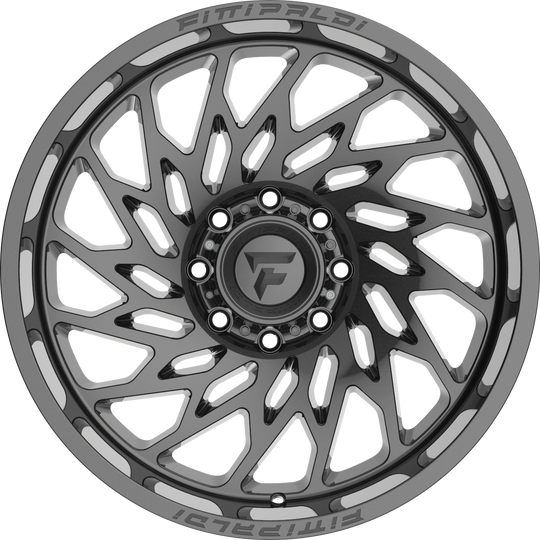 FA20-20108180N19B - Fittipaldi Offroad FA20B 20X10 8X180 ET -19MM Gloss Black - Fittipaldi Offroad Wheels Canada