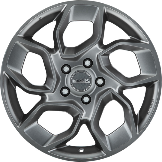 F7070ESTD66KT - MAK Express 17X7 5X130 ET 66MM Matte Titanium Dark - MAK Wheels Canada