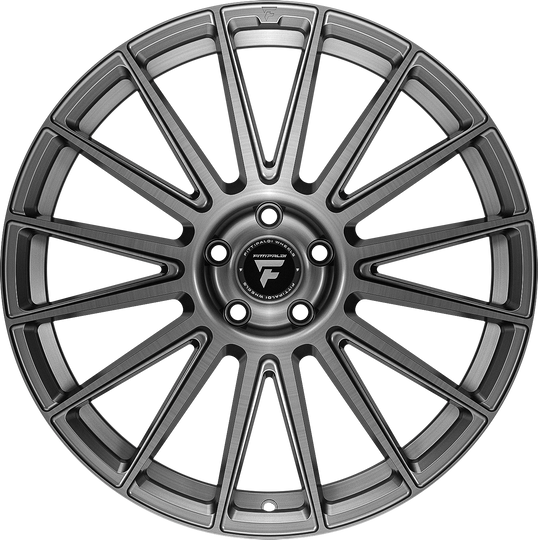 363BS-22954445 - Fittipaldi Street FS363BS 22X9.5 5X112 ET 45MM Brushed Silver - Fittipaldi Street Wheels Canada