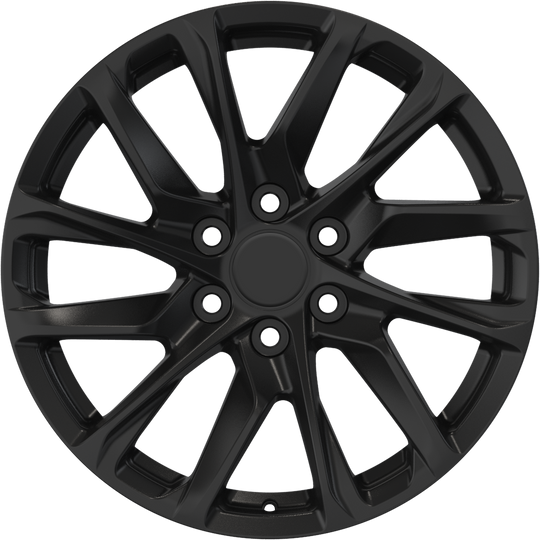 RW150019 - YKW Replicas CDR4 20X9 6X139.7 ET 28MM Gloss Black - YKW Replicas Wheels Canada