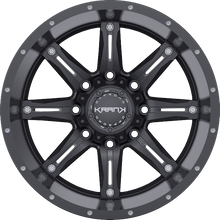 Load image into Gallery viewer, K5018952739P18SB - Krank Offroad Shaft 18X9 5X127 ET 18MM Satin Black - Krank Offroad Wheels Canada