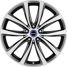 Load image into Gallery viewer, F5090WTQM43WS3X - MAK Watt 19X5 5X112 ET 43MM Gunmetal With Mirror Face - MAK Wheels Canada