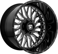 Charger l'image dans la galerie, FA07-201252739N44BM - Fittipaldi Offroad FA07BM 20X12 5X127 ET -44MM Gloss Black Milled - Fittipaldi Offroad Wheels Canada