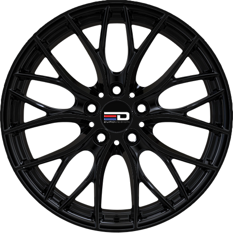 CAM1985F35667MB - Euro Design Camillo 19X8.5 5X112 ET 35MM Matte Black - Euro Design Wheels Canada