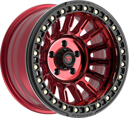 FB152-17906139N38R - Fittipaldi Offroad FB152R 17X9 6X139.7 ET -38MM Metallic Red - Fittipaldi Offroad Wheels Canada