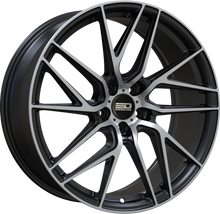 Charger l'image dans la galerie, T2085D4063MBM - Euro Design Tech 20X8.5 5X108 ET 40MM Matte Black Machined - Euro Design Wheels Canada