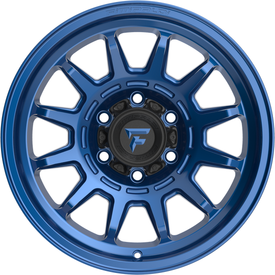 FT102-17855127Q00BL - Fittipaldi Offroad FT102BL 17X8.5 5X127 ET 0MM Gloss Blue - Fittipaldi Offroad Wheels Canada